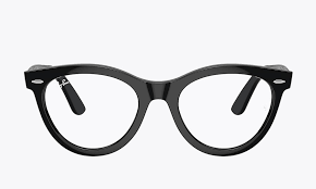 Eye glasses with black sided